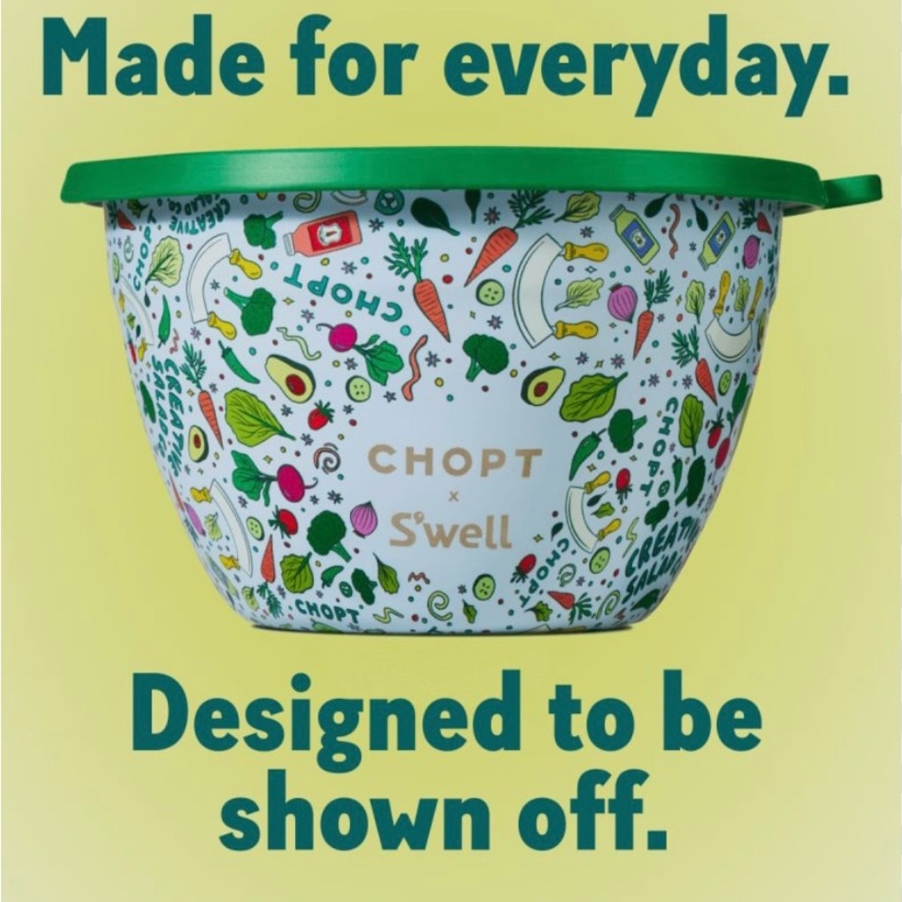 CHOPT x S’well Salad Bowl Limited Edition